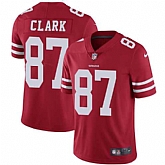 Nike San Francisco 49ers #87 Dwight Clark Red Team Color NFL Vapor Untouchable Limited Jersey,baseball caps,new era cap wholesale,wholesale hats